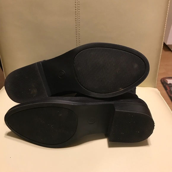 DELIA FAUX SUEDE ANKLE BOOTS - Picture 5 of 5